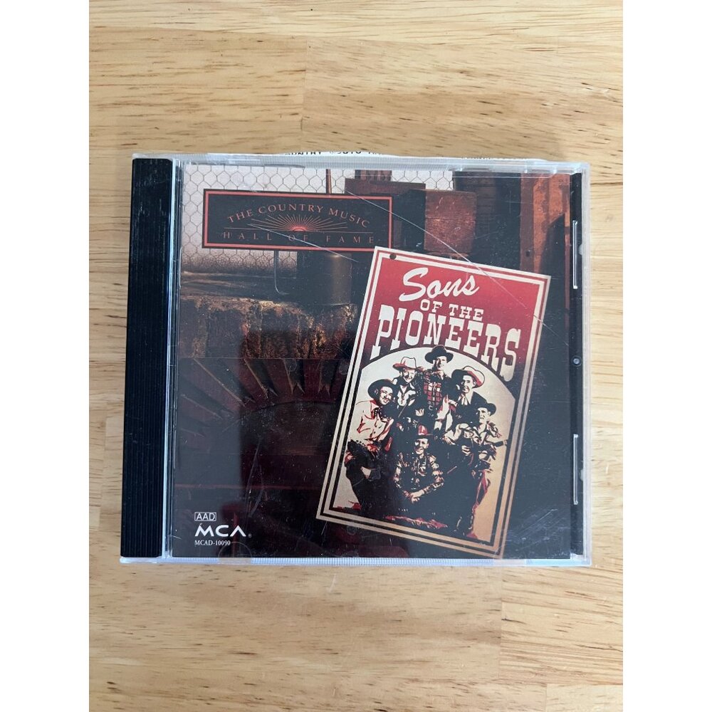 The Country Music Hall Of Fame CD Sons Of The Pioneers MCA Records 1991